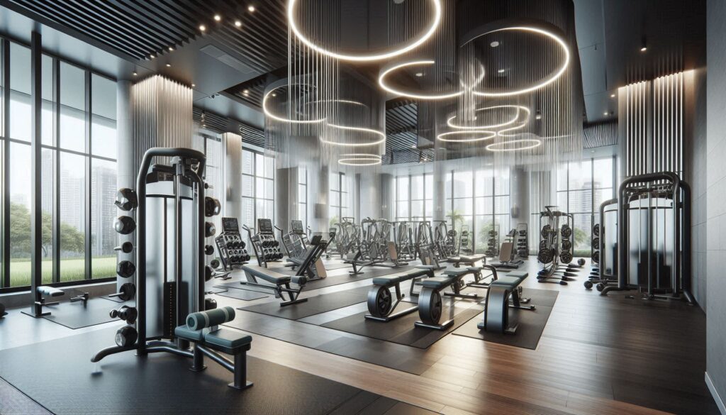 Integrated Multi-Function Smart Gym Systems